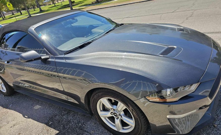 2019 Ford Mustang EcoBoost Convertible 2D