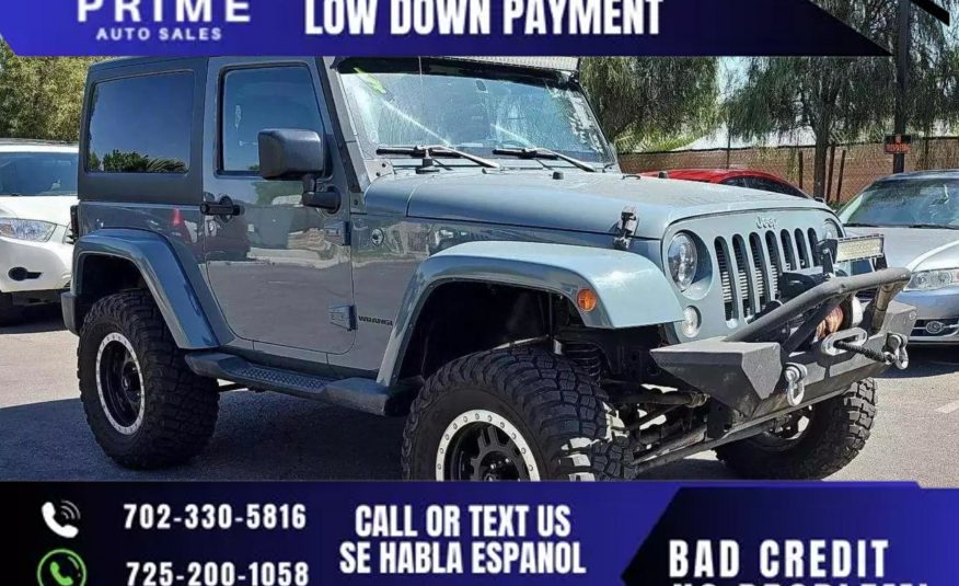 2015 Jeep Wrangler Sahara Sport Utility 2D