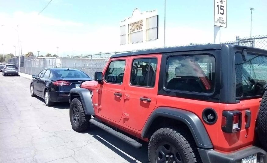 2019 Jeep Wrangler Unlimited Sport S Sport Utility 4D