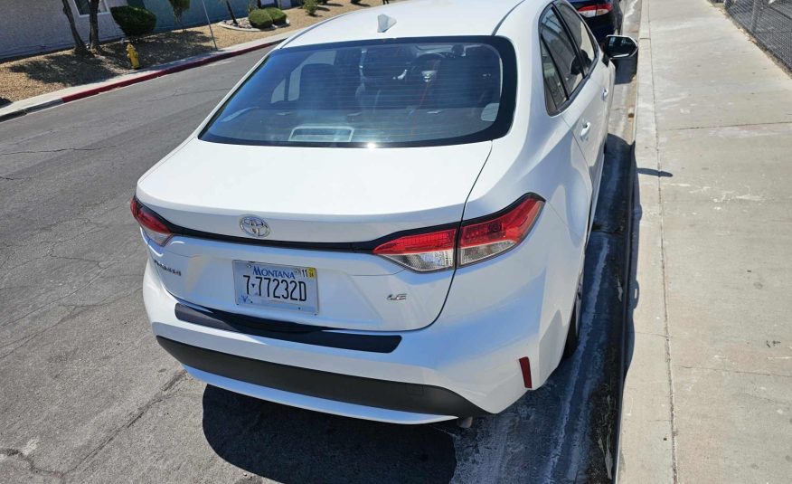 2022 Toyota Corolla LE Sedan 4D