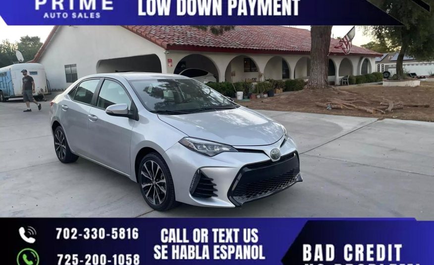 2018 Toyota Corolla XSE Sedan 4D