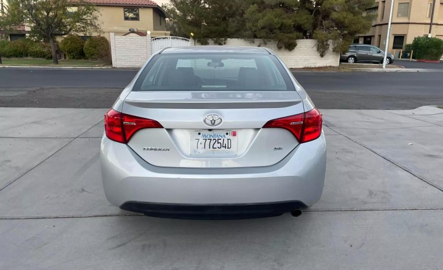 2018 Toyota Corolla XSE Sedan 4D