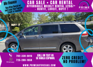 2011 TOYOTA SIENNA GREY