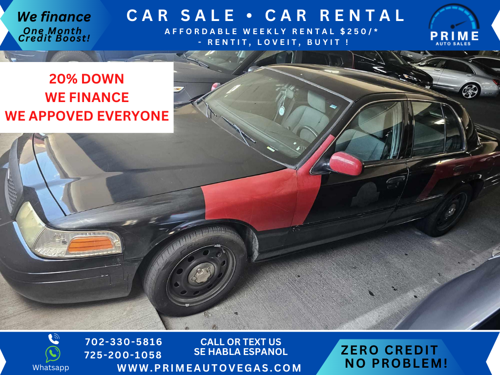 2011 Ford Crown Victoria Sedan 4D Police Interceptor 4.6L V8