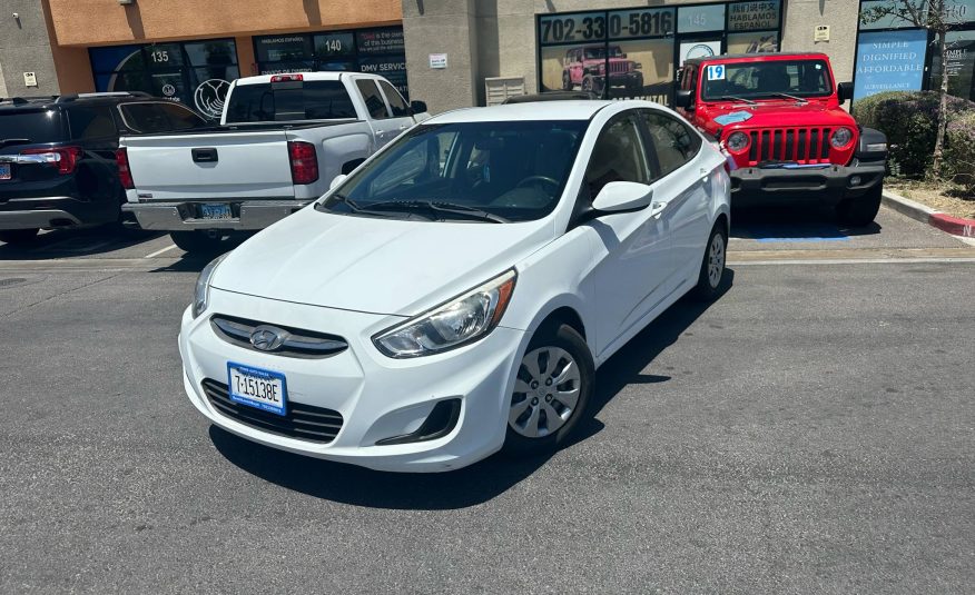 2017 Hyundai Accent SE Sedan 4D