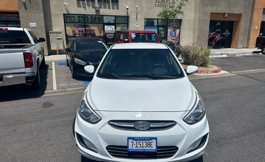 2017 Hyundai Accent SE Sedan 4D