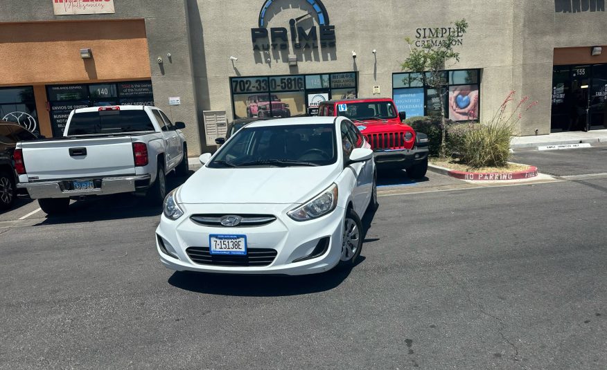 2017 Hyundai Accent SE Sedan 4D