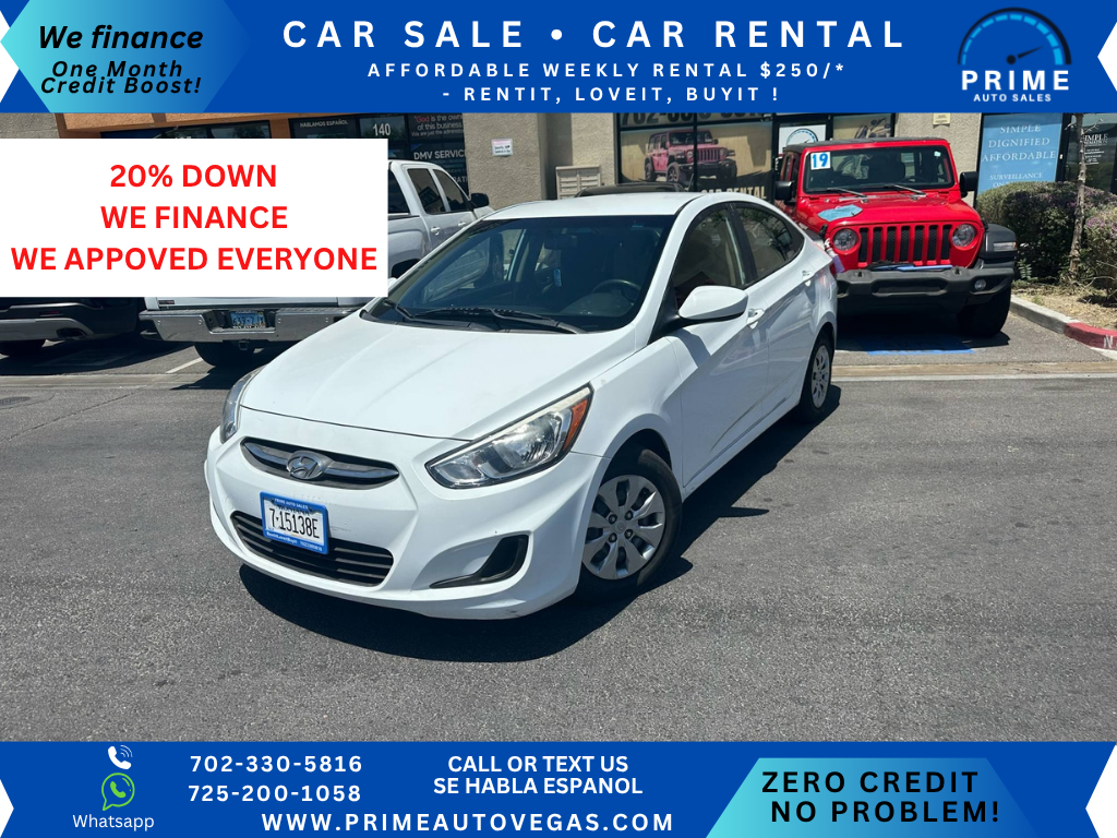 2017 Hyundai Accent SE Sedan 4D