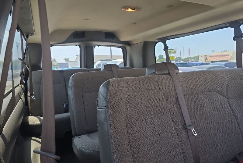2017 Chevrolet Express 3500 Passenger LT Extended Van 3D
